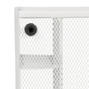 Relaxdays Desk Organiser, 5 Compartments, Mesh Design, Metal, H10.5 x