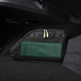 Daeiclru Car Trunk Organizer Compatible with Toyot@ Supra GR A90 A91 MK5 2019-2024, Rear Side Oxford Cloth Storage Bag Interior Storage Accessories