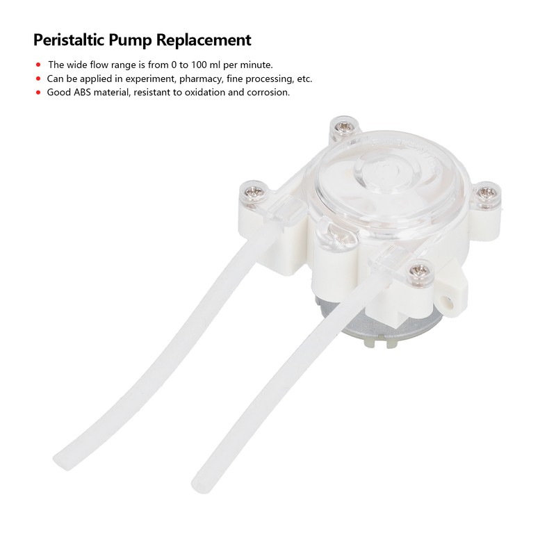 Peristaltic Pump Dosing Liquid DC 6V Accessory Replacement for Experiment