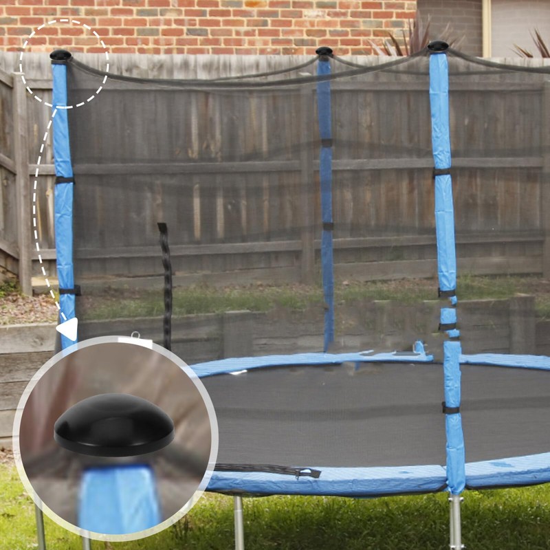 HANABASS 6pcs Trampoline Pole Caps Replacement Covers for Trampoline Protective