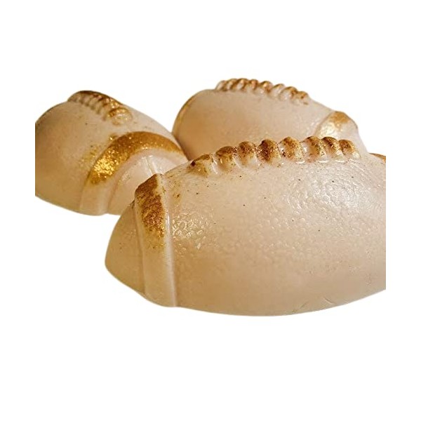 Pigskin - 3 Pc Football Shaped Bath Soap with Gift