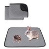 Générique Washable Waterproof Absorbent Guinea Pig Cage Rug for Small