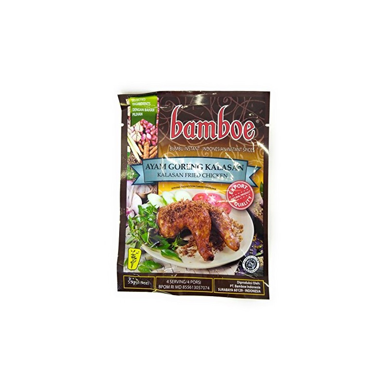 Bamboe Bumbu Ayam Goreng Kalasan (Fried Chicken), 55 Gram (Pack