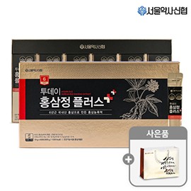 Seoul Pharmacists' Association Ginsenoside 15mg 6 Year Old Today Red Ginseng Jung Plus Stick 60 Pack (+ No Show Option / 서울약사신협 진세노사이드 15mg 6년근 투데이 홍삼정 플러스 스틱 60포(+쇼 옵션없음