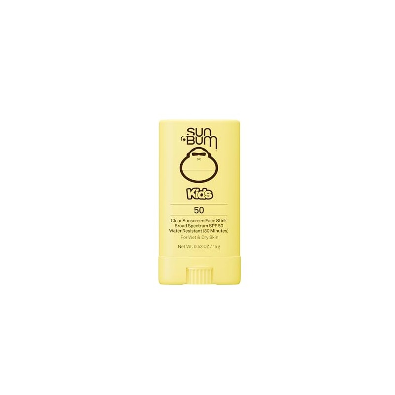 Sun Bum Kids SPF 50 Clear Sunscreen Face Stick |