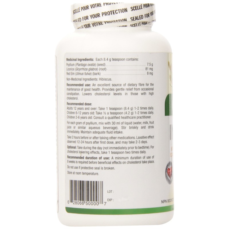 Nutripur IntesFib Organic Psyllium Powder, 200 gr