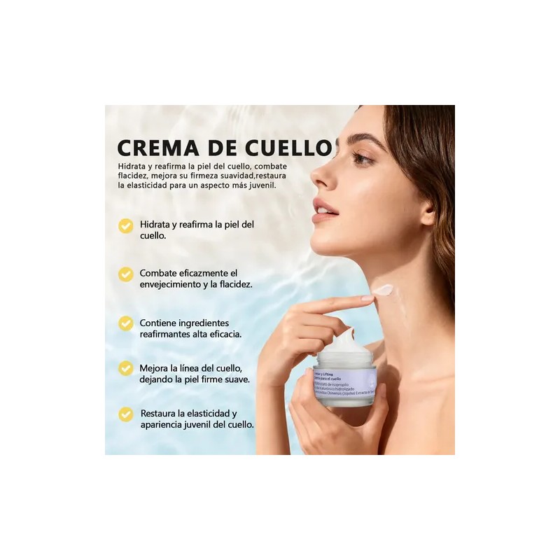 Weud Skincare Antiedad Firmeza Hidratante Rostro Cuello 6pzs