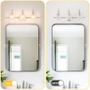 Ditoon Brushed Nickel Vanity Light, Antique Bathroom Vanity Light Over