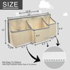surebaby Hanging Baby Diaper Caddy, 3-in-1 Diaper Caddy Organizer Holder