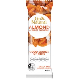 Go Natural Almond and Apricot Bars 16x40g