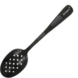Bonigour 7 7/8" Perforated Bowl,18-8 Stainless Steel Culinary Plating Spoon