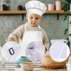 Cutiolly Children's Apron and Chef's Hat Set, Adjustable Children's Cooking