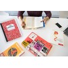 CLEENTABLE Composition Notebook 8 Pack - Hard Cover, College Ruled