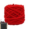 Needle Knitting Woven Slipper Yarn - Single Thick Terylene Ice