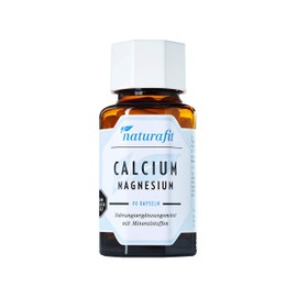 naturafit Calcium Magnesium Capsules, Pack of 90 Capsules