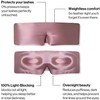 BYDT 100% Natural Silk 3D Eye Mask for Women Men,