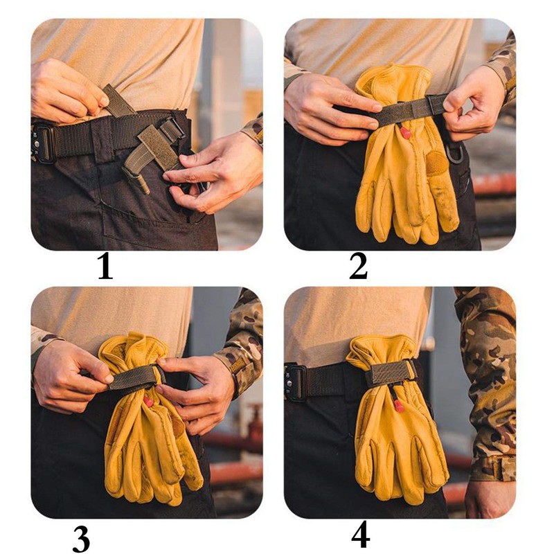 JFFCESTORE Glove Strap Key Ring holder strap Gloves Safety Leash