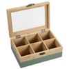 Kesper® Tea Box, Material: FSC® Certified Bamboo, 6 Compartments, with