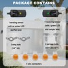 QSDIYRF Garage Door Sensor 41A5034 Safety Sensor Kit,Compatible with Liftmaster