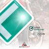 Autodomy Motorcycle Moped Reflective L Shield