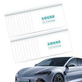 Stick On Garbage Bags,Leakproof Car Vomit Bags, 20/ Waterproof Hold On Trash Bags - Strong Load-Bearing, Easy Sticky Portable Garbage Bags for Home Car