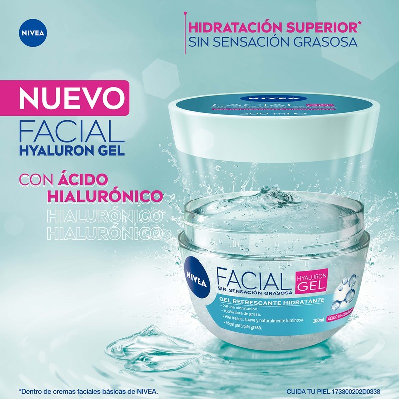 NIVEA NIVEA Facial Refreshing and Hydrating Gel with Hyaluron -