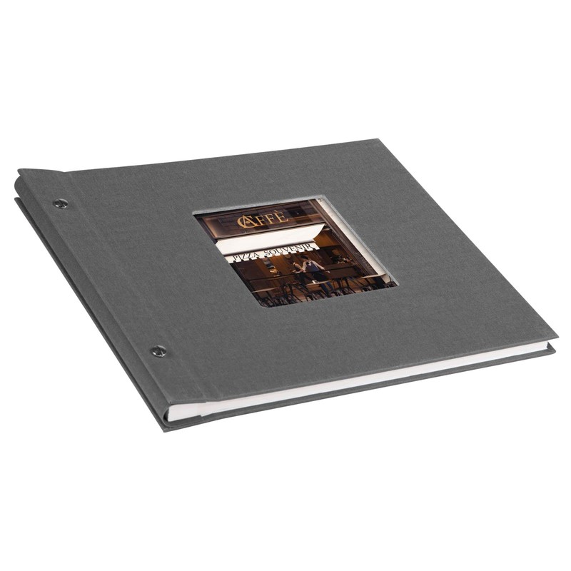 goldbuch Bella Vista Screw Album with Picture Cut-Out 39 x