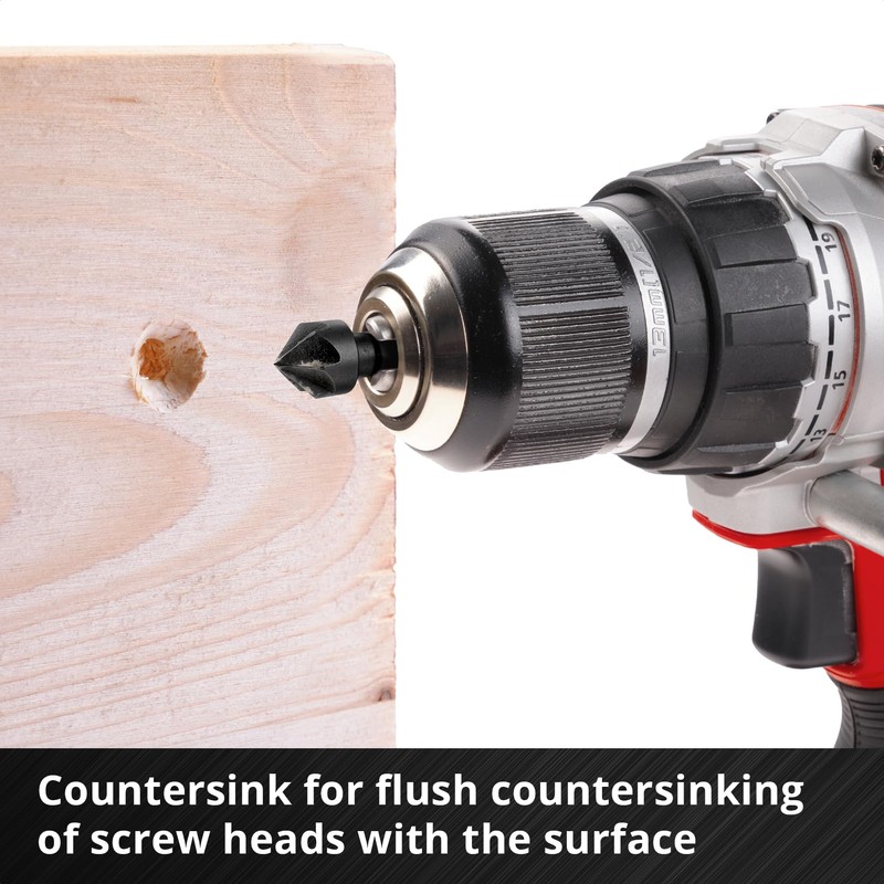 Original Einhell M-Case 39-Piece Impact-Resistant Accessory Set (25 Mm bits,