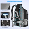 Lacrosse Bag, Lacrosse backpack with Stick Holder & Hidden Zipper
