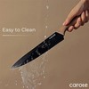 CAROTE 12PCS Knife Set, Kitchen Knife Set with Safe Guards,