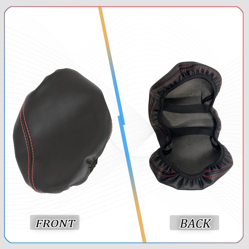 MUXEE Armrest Cover，for kia Soul 2014 2015 2016 2017 2018