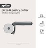 Zyliss Pizza and Pastry Cutter, Stainless Stell Pizza Wheel, Crust