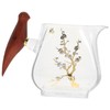 iplusmile Elegant Gravy Boat with Comfort Grip Handle Premium Sauce
