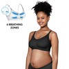 Medela Women's Keep Cool Ultra Black XL Bra, black