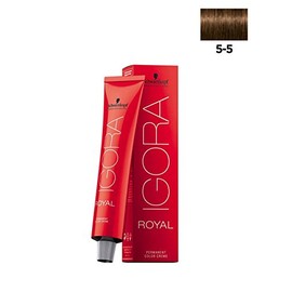 Schwarzkopf Igora Royal Hair Colour Cream 5-5 Light Brown Gold 60 ml by Schwarzkopf