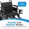 Mobility Cup Holder, Portable Drink Holder, for Walkers and Wheelchairs