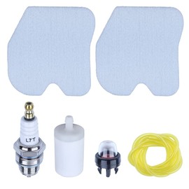Gubeter Air Fuel Filter Gas Line Kit for Husqvarna 235 235E 236 236E 240 240E for Jonsered Cs2234 Cs2238 Cs2234S Cs2238S Red Max Gz380 Chainsaw 545061801, 545 06 18 011 10