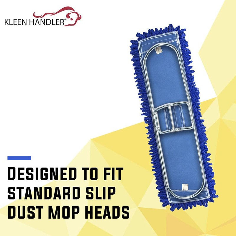 Kleen Handler 18 Inch Commercial Dust Mop Frame (3 Pack)