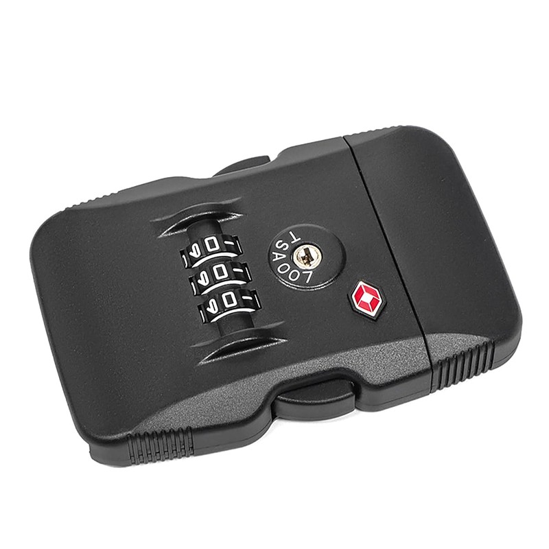 Sarini TSA319 Suitcase Locks, 2" Webbing Strap Lobster Lock for