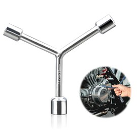 3 Way Socket Wrench, Y-Shape 3 Way Socket Wrench, Hex Spanner Repair Tool, Y-Type Hex Wrench, 3-Way Socket Wrench, Allen Wrench Spanner, Multi-Tool, Repair Spanner Tool, High Carbon Steel, For Bicycle