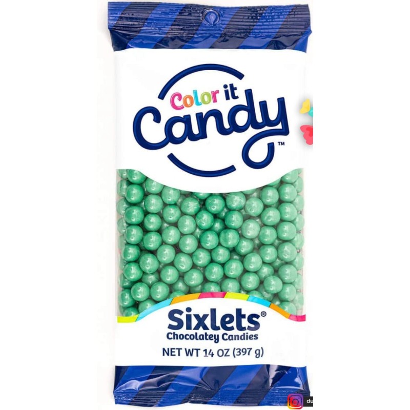 ColorIt Candy 2 PK Sixlets Chocolatey Candies Color it Candy