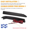 Gempro Rear Bumper Reflector Lights for 2016-2023 Chevy Camaro Led