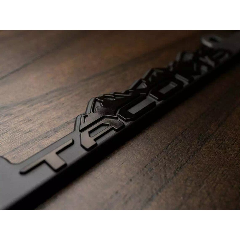 CCG 2 Tacoma Blackout license plate frame Fits Toyota Taco