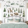 Mountain Wall Decals Large Pine Tree Wall Decals Peel and