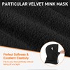 AYPOW Children's Winter Thermal Fleece Balaclava 4-12 Years, Multifunctional Windproof