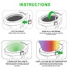 BSASHF 2 Pack Color Changing Toliet Night Light Motion Sensor