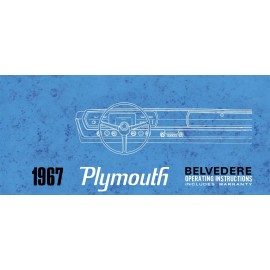 1967 Plymouth Belvedere, Satellite & GTX Owner's Manual - COLOR