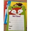 SuperStickers A6 Teacher Praise Pad: 64 'Well Done' notes per