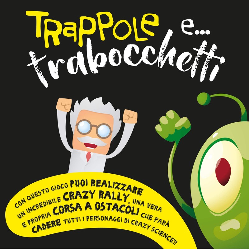 Liscianigiochi 86313 Crazy Science Labor dei Fangs Mini Scientific Game,