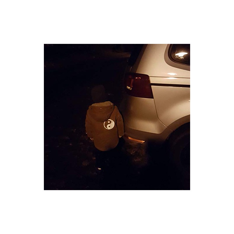 Yin Yang Iron-on, Reflective Iron